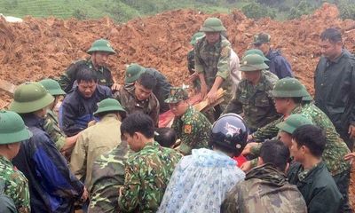 Vụ sạt lở núi ở Đoàn Kinh tế Quốc phòng 337 tại Quảng Trị: Tìm thấy 8 thi thể