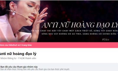 Xuất hiện group hơn 100.000 anti-fan trên Facebook: Hương Giang có được khởi kiện?