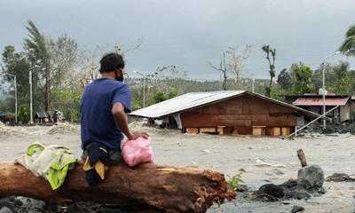 Goni suy yếu nhanh thành bão nhiệt đới sau khi “tấn công” vào Philippines