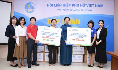 Nestlé Việt Nam chung tay hỗ trợ đồng bào miền Trung bị ảnh hưởng bởi lũ lụt