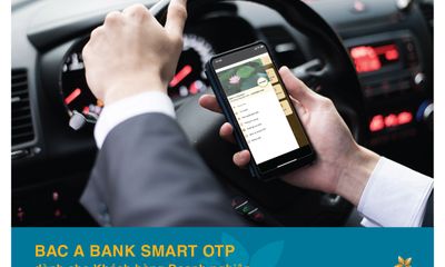 BAC A BANK ra mắt phương thức xác thực Smart OTP dành cho Khách hàng doanh nghiệp