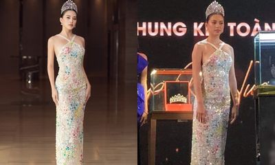 Hoa hậu Tiểu Vy diện đầm xuyên thấu khoe nhan sắc đỉnh cao nhưng bị 