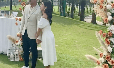 MC Thu Hoài và chồng doanh nhân tổ chức tiệc mời cưới hoành tráng ở sân golf