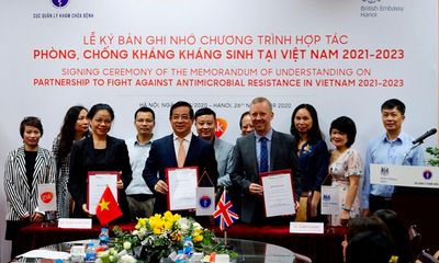 Ký kết chương trình hợp tác phòng, chống kháng kháng sinh tại Việt Nam 2021 - 2023