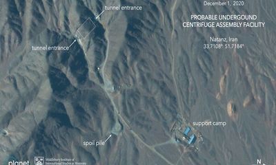 Rộ tin Iran đang xây cơ sở hạt nhân dưới lòng đất sau bức ảnh chụp từ vệ tinh
