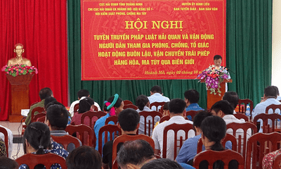 Hải quan Quảng Ninh tích cực tuyên truyền đấu tranh phòng chống ma túy