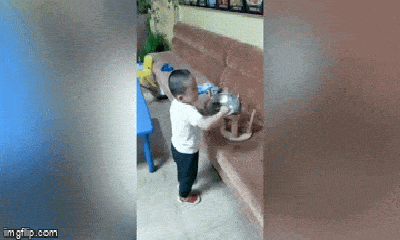 Video: Thể hiện tài nấu ăn điêu luyện, bé trai 3 tuổi được dân mạng 
