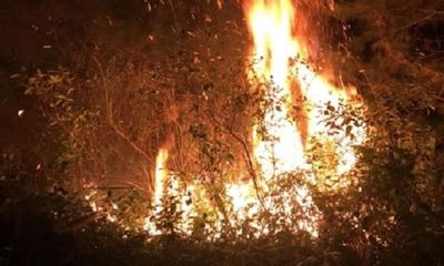 Hà Nội: Huy động hơn 1.100 người dập tắt cháy rừng cạnh trường bắn Sóc Sơn