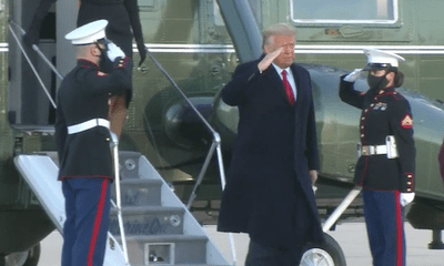 Vợ chồng Tổng thống Trump chính thức rời Nhà Trắng
