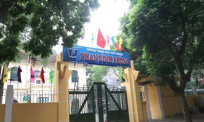 Trường THPT Phan Đình Phùng cho nghỉ học khẩn cấp vì có học sinh trong diện F1