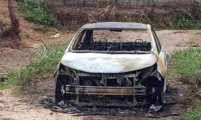 Điều tra vụ chém người trọng thương rồi đốt xe ô tô cháy rụi