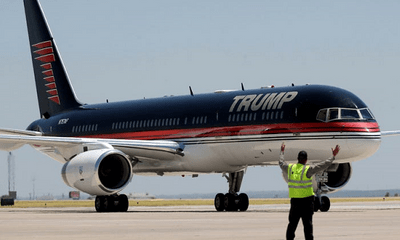 Máy bay tư nhân Boeing 757 của ông Trump 