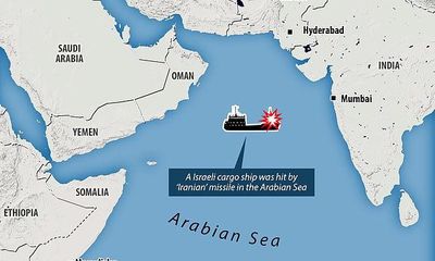 Tin tức quân sự mới nhất ngày 26/3: Tàu chở hàng của Israel bị tên lửa tấn công