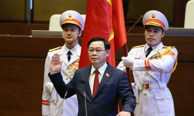 Đồng chí Vương Đình Huệ được bầu giữ chức vụ Chủ tịch Quốc hội