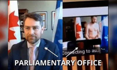 Quên tắt camera, nghị sĩ Canada bị lộ ảnh 
