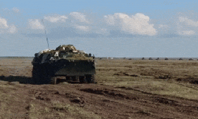 Video: Xe tăng quân đội Nga tham gia tập trận ở Crimea