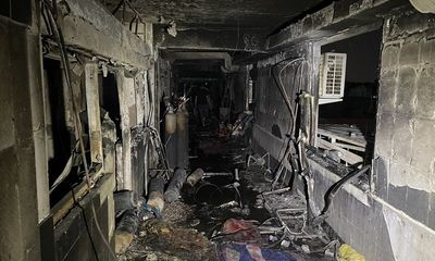 Cháy bệnh viện điều trị COVID-19 tại Iraq: Con số thiệt mạng tăng lên 82 người