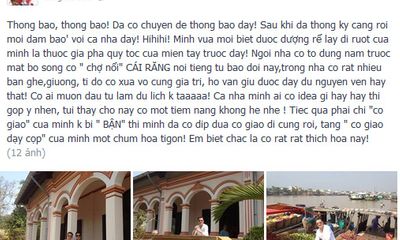 Facebook sao 24h: Mr Đàm muốn tặng hoa Tigon cho 