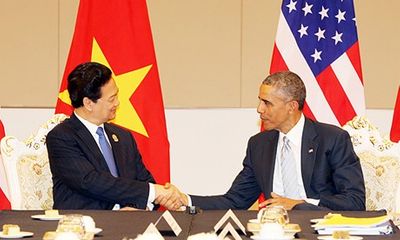Thủ tướng Chính phủ Nguyễn Tấn Dũng gặp Tổng thống Mỹ Obama