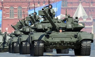 880 xe tăng Nga tập trận sát biên giới Ukraine