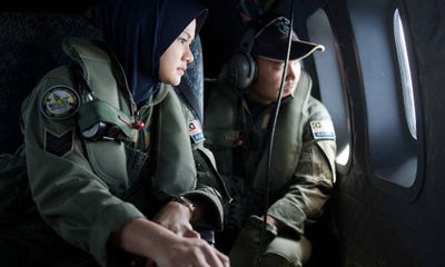 Hình ảnh tìm kiếm máy bay Malaysia mất tích