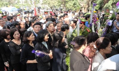Hàng nghìn người dân đã vào viếng ông Nguyễn Bá Thanh