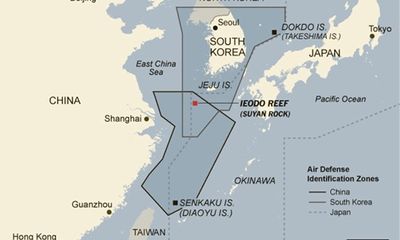 Nhật-Hàn liên thủ chống ADIZ Trung Quốc?