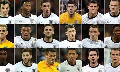 Tuyển Anh chốt danh sách dự World Cup 2014: M.U áp đảo