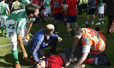Video: Sập khán đài ở La Liga khiến 68 người bị thương