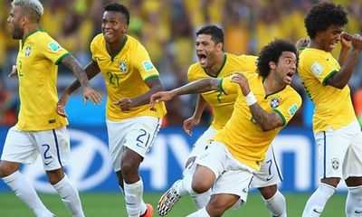 Brazil đấu với Chile (KT): Chủ nhà World Cup 2014 vào tứ kết