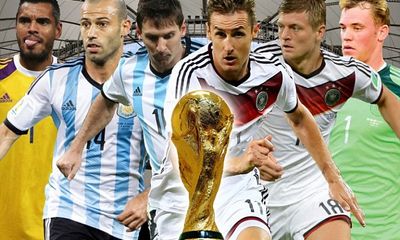 Đức đấu với Argentina: Những thống kê khiến Messi sẽ 