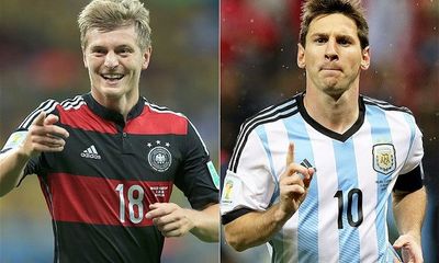 Đội hình dự kiến trận chung kết World Cup Đức đấu với Argentina 