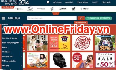 Doanh số bán hàng online tăng vọt trong ngày mua sắm trực tuyến