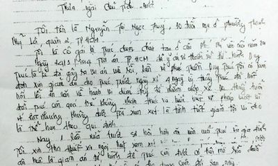 Lá thư nạn nhân xin tha chết cho Hồ Duy Trúc gây tranh cãi