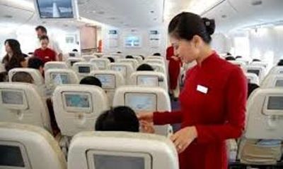 Bắt quả tang hành khách Trung Quốc ăn cắp đồ trên máy bay