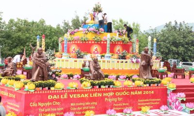 Hình ảnh trước ngày khai mạc Đại lễ Phật đản LHQ tại Ninh Bình