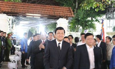 Chủ tịch nước viết gì trong sổ tang khi viếng ông Nguyễn Bá Thanh?