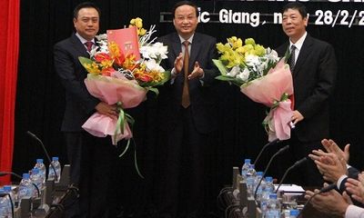 Công bố quyết định của Bộ Chính trị về nhân sự tỉnh Bắc Giang