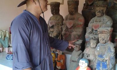 Kỳ bí 8 pho tượng Phật nổi giúp dân chống giặc tại chùa Phước Lâm