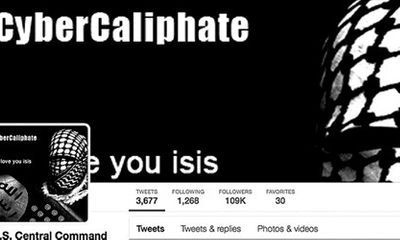 Hacker thân IS tấn công Twitter của Bộ chỉ huy quân đội Mỹ