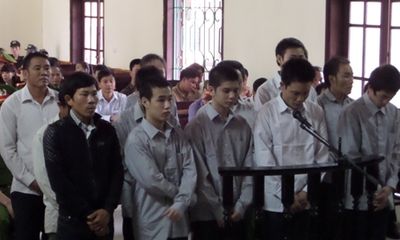 14 đối tượng gây rối Khu kinh tế Vũng Áng lĩnh 312 tháng tù