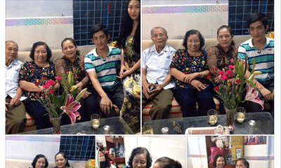 Bố mẹ Bảo Duy vào thăm nhà con dâu Phi Thanh Vân