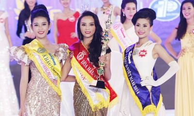 Hình ảnh nhí nhảnh của tân Hoa hậu Việt Nam 2014 thời học sinh