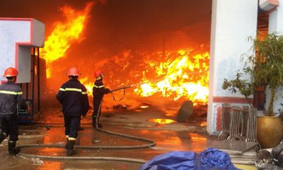 Hải Dương: Đã dập tắt đám cháy tại công ty may sau 26 tiếng