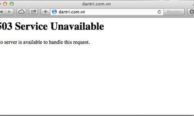 Kenh14, Dantri, Soha news và loạt website lớn không thể truy cập