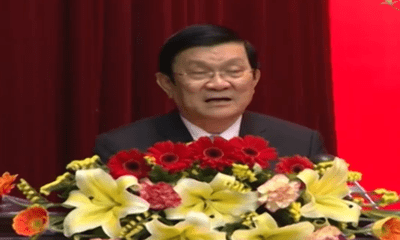 Chủ tịch nước Trương Tấn Sang chúc Tết Tổng cục V, Bộ Công an