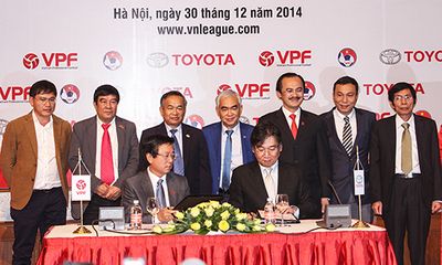 Toyota đồng hành cùng V-League 2015