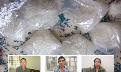 Triệt phá đường dây ma túy xuyên Việt, thu 7kg ma túy đá