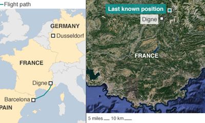 Máy bay rơi ở Pháp: Tiết lộ câu nói cuối cùng của phi công