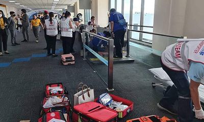 Nữ du khách bị cắt cụt một phần chân do kẹt vào băng chuyền ở sân bay Bangkok